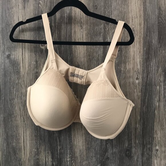 Bali beige underwire full coverage bra size 42D - Picture 1 of 3